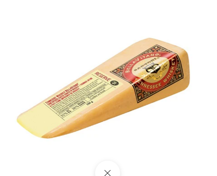 Sartori Bellavitano Cheese, Tennessee Whiskey, 150 g