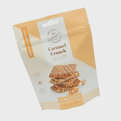 Fraser Valley Gourmet, Caramel Crunch Popcorn, 90g