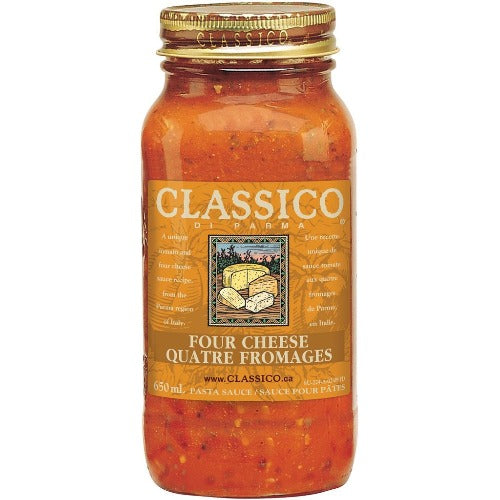 Classico Pasta Sauce, 4-Cheese, 650 mL