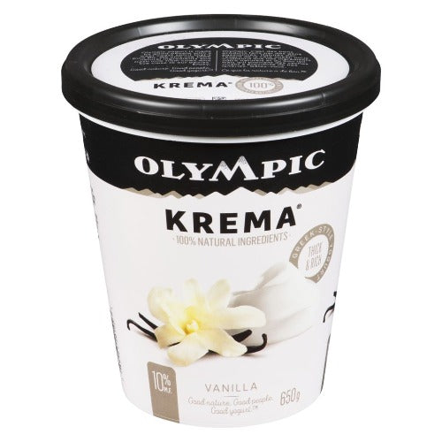 Olympic Yogurt, Krema, Vanilla, 9% MG, 650g