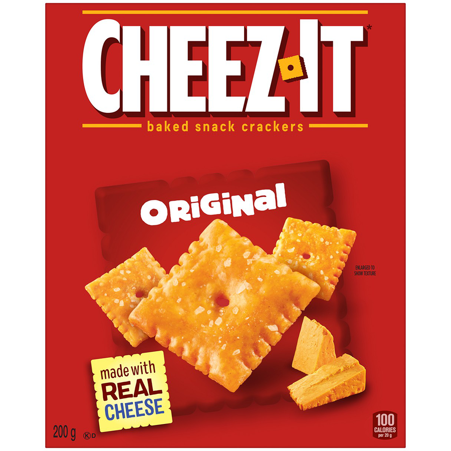 Cheez it Crackers, Original, 200g
