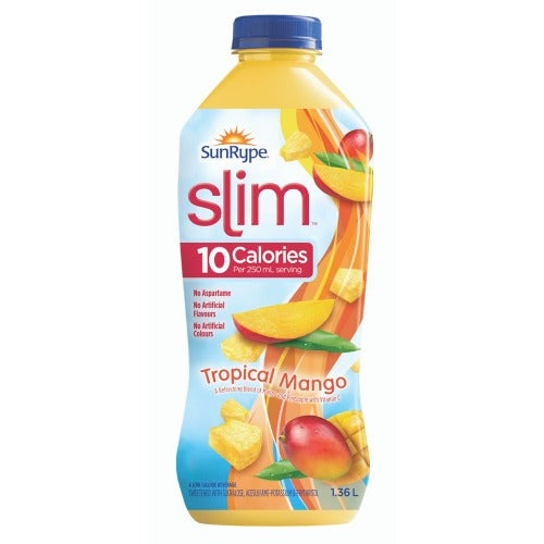 SunRype Juice, Slim, Tropical Mango, 1.36 L