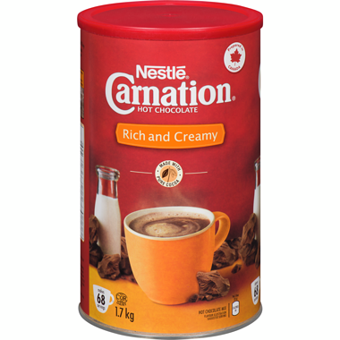 Nestle, Carnation, Hot Chocolate Mix, Rich & Creamy, 1.7 kg