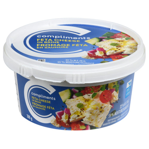 Compliments Feta Cheese, 200g