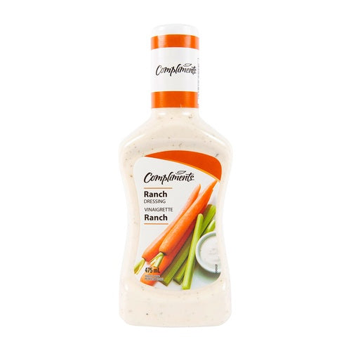 Compliments Dressing, Ranch, 475ml
