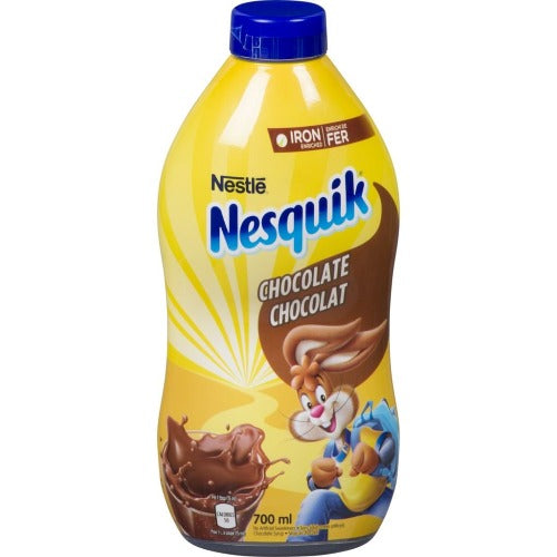 Nestle Nesquik Syrup, Chocolate, 700 mL