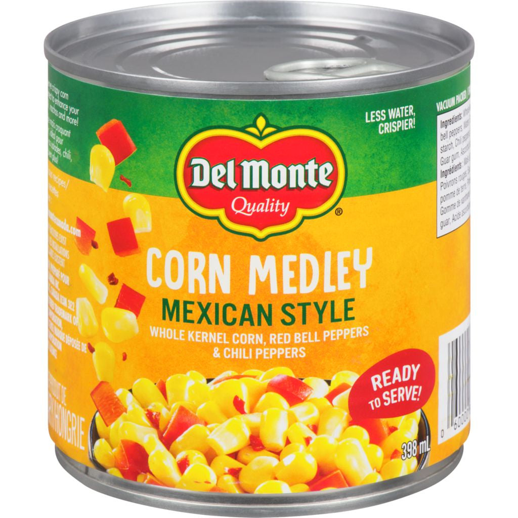Del Monte, Corn Medley, Mexican Style, 398ml