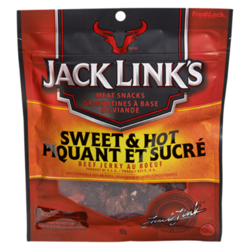 Jack Links Beef Jerky , Sweet & Hot, 80 g