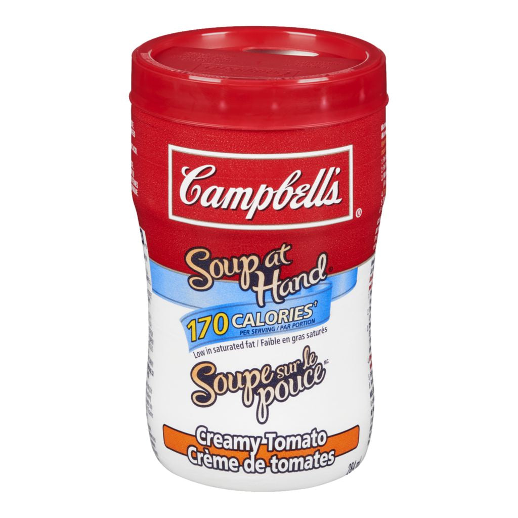 Campbells Soup at Hand, Creamy Tomato, 284ml