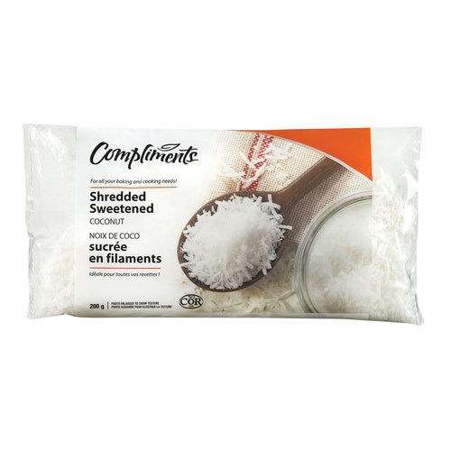 Compliments Sweetened Shredded Coconut, 200g