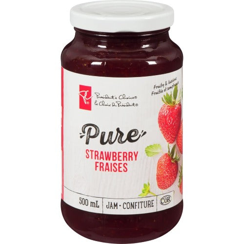 PC Jam, Pure Strawberry, 500 mL