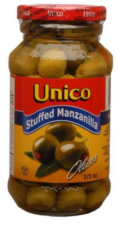 Unico Stuffed Manzanilla Olives, 375 ml