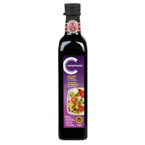 Compliments Of Modena Balsamic Vinegar 500 ml