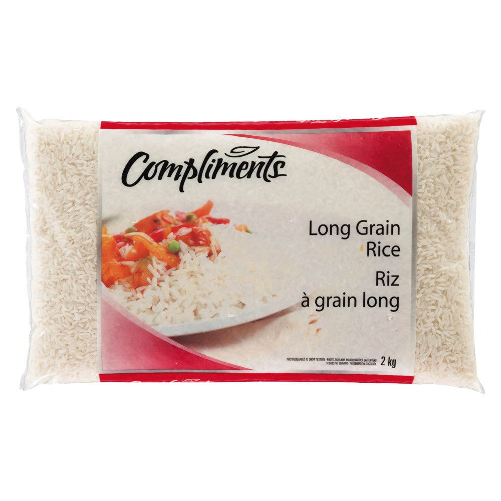 New Compliments Long Grain Rice, 2 kg