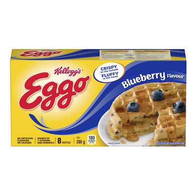 Eggo Waffles, Blueberry, 280 g, 8