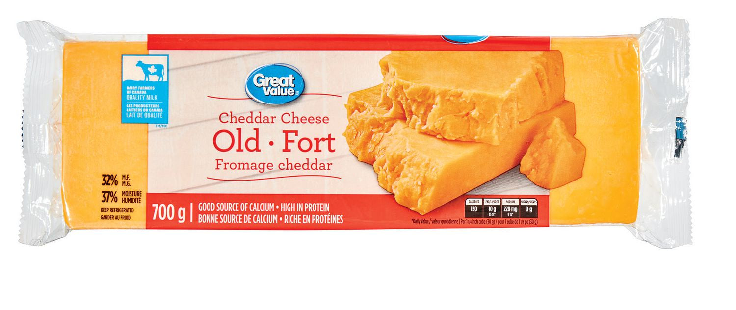 Great Value Cheese, Old Cheddar, 700g