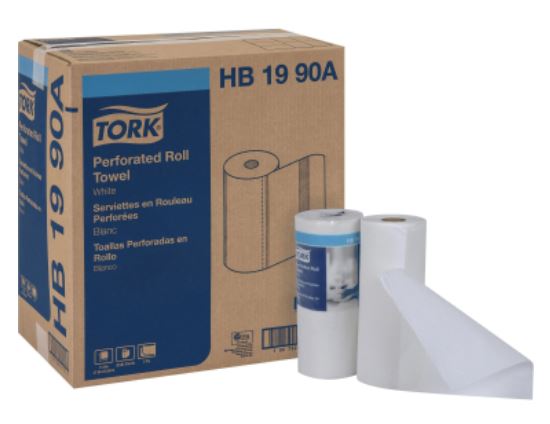 551990 Tork Paper Towel, White, Item# HB 19 90A, 30 Rolls