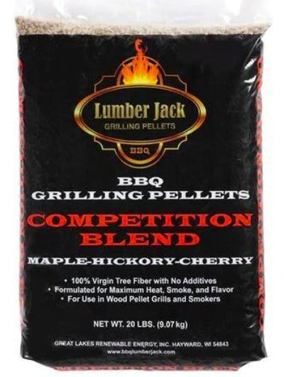 Lumber Jack BBQ Grilling Pellets, Competition Blend/Maple-Hickory-Cherry/20lb