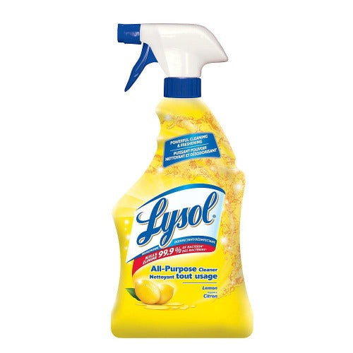 Lysol Cleaner, All Purpose, Lemon, 650 mL