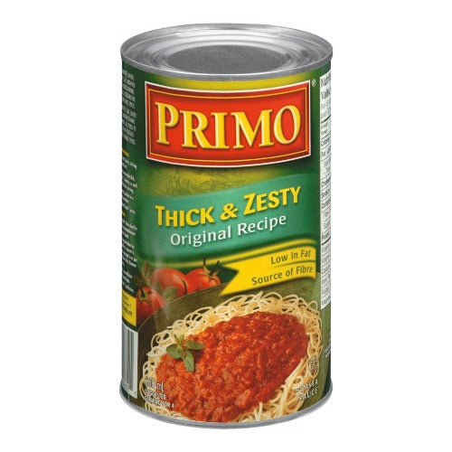 Primo Pasta Sauce, Thick & Zesty Original Recipe, 680mL