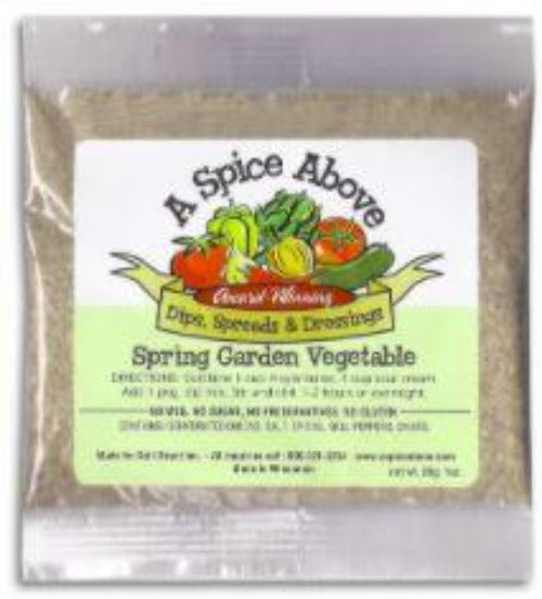 A Spice Above Savory Dip, Spring Garden Vegetable
