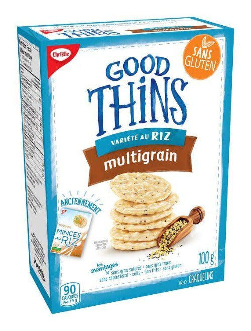 Christie Good Thins Crackers, Multigrain, 100g