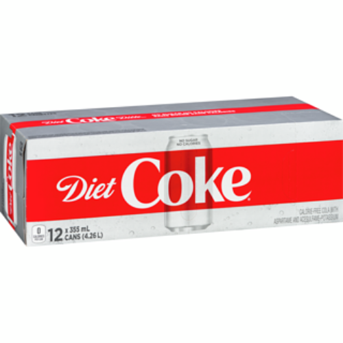 Diet Coke, 355ml can, 12