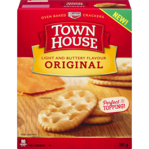 Town House Crackers, Light & Buttery Original, 391 g