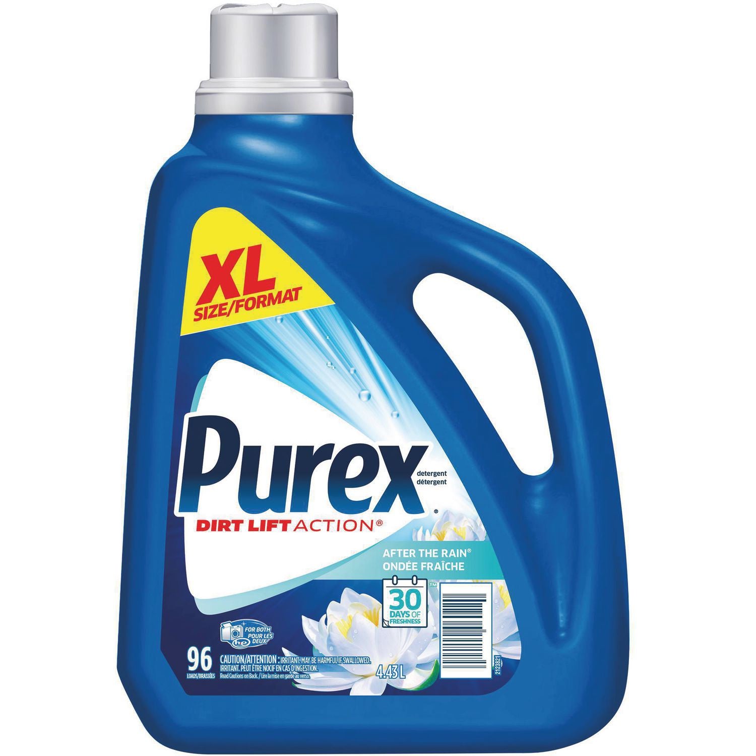 Purex Laundry Detergent, After The Rain Dirt Lift Action 96Loads, 4.43L