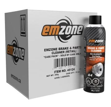 Emzone Brake Cleaner, Aerosol, 390g