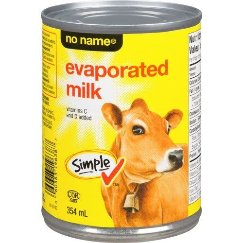 No Name Evaporated Milk, 354ml