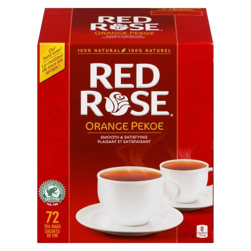 Red Rose Tea, Orange Pekoe, 72 Bags