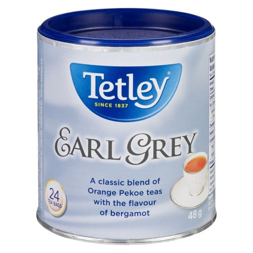 Tetley Tea, Earl Grey, 48g, 24 Bags