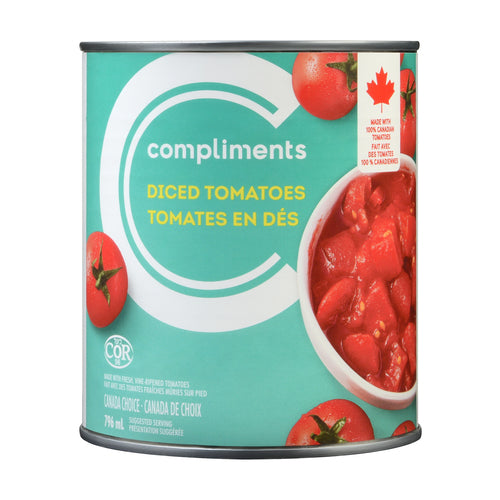 Compliments Diced Tomatoes, 796ml