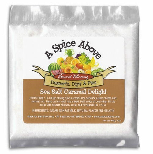 A Spice Above Sweet Dip, Sea Salt Caramel Delight