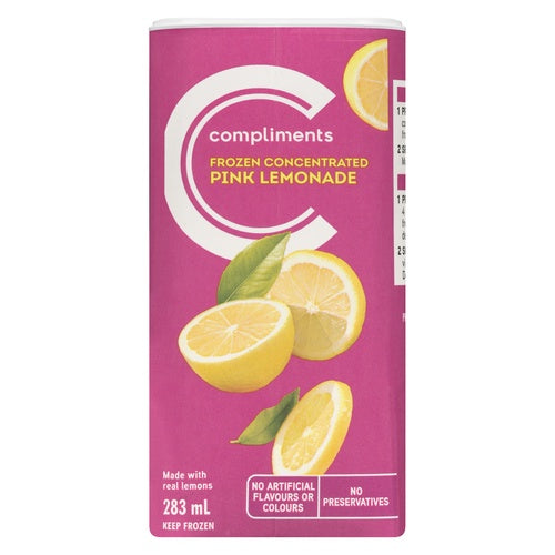 Compliments Frozen Pink Lemonade, 283 ml