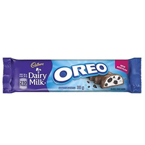 Cadbury Dairy Milk Oreo Chocolate Bar, 38 g