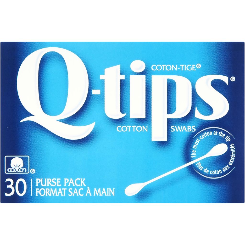 Q-tips Cotton Swabs, 30, box