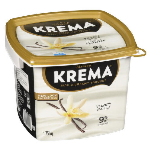 Olympic Yogurt, Krema, Vanilla, 9% M.F., 1.75kg
