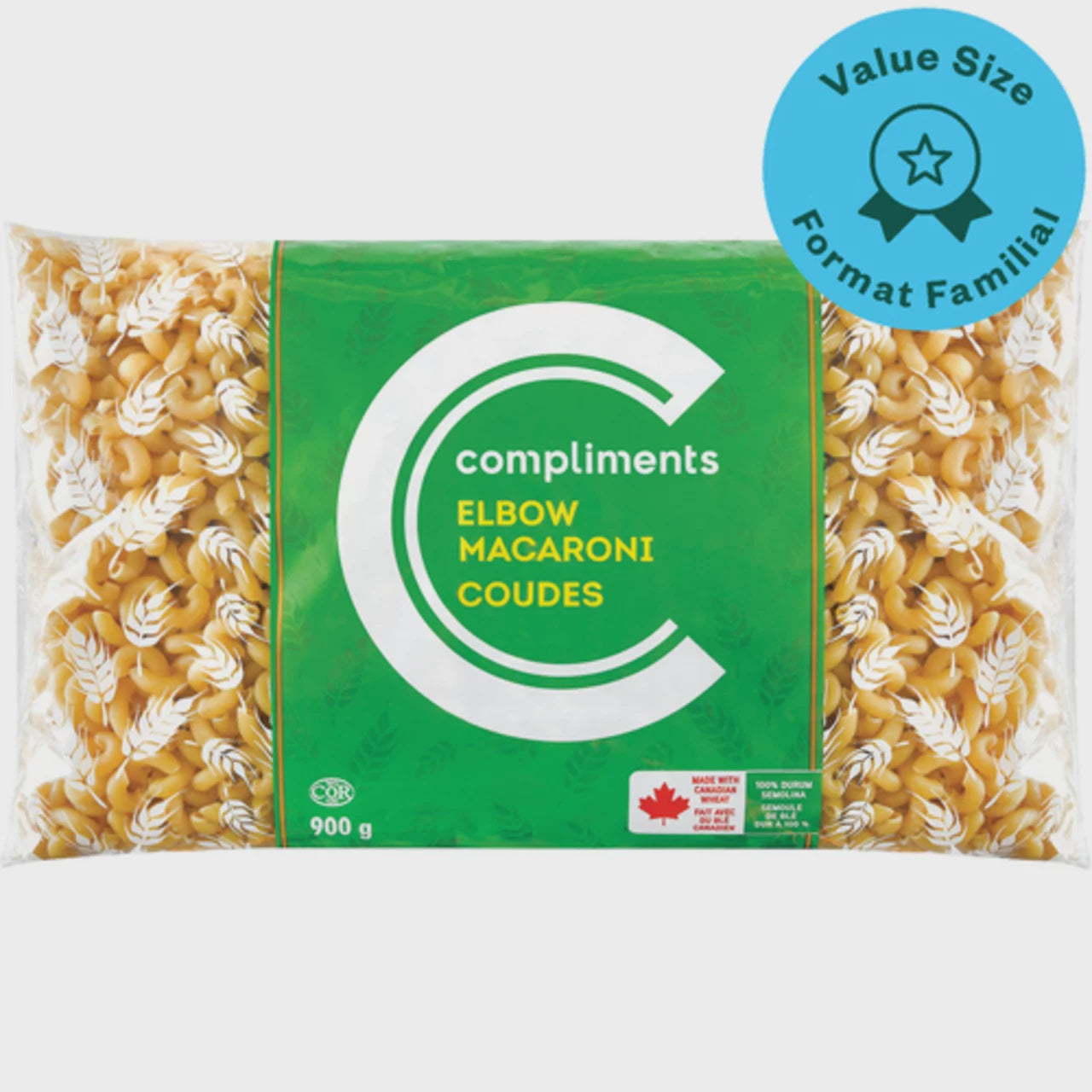 Compliments Pasta, Elbow, 900 g