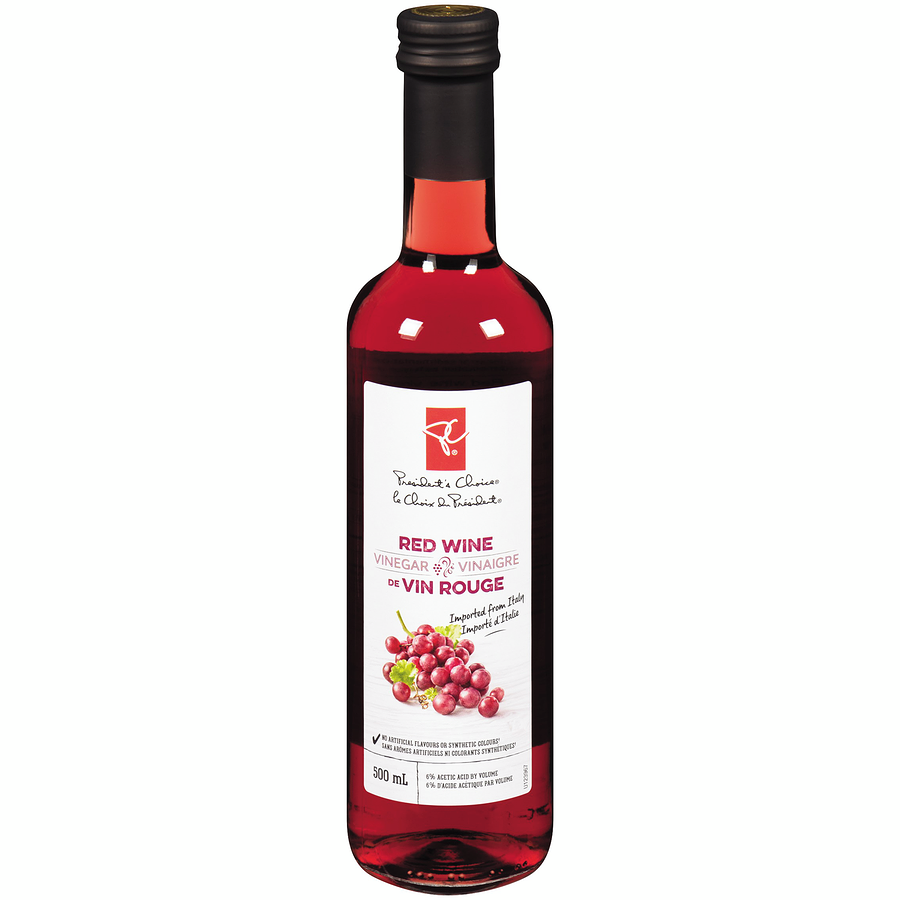 President's Choice Red Wine Vinegar, 500 mL