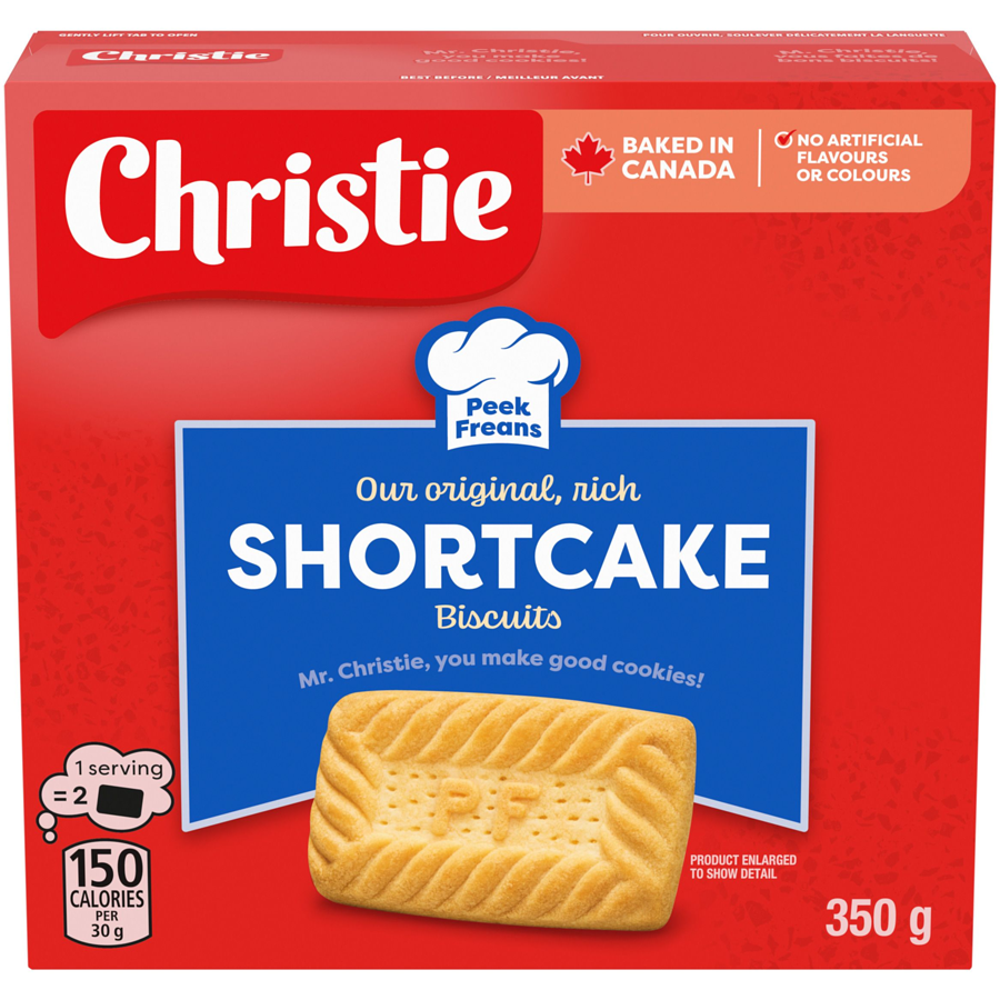Christie Shortcake Biscuits, 350 g