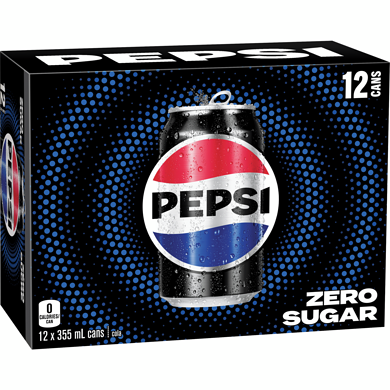Pepsi, Zero Sugar, 12x355ml