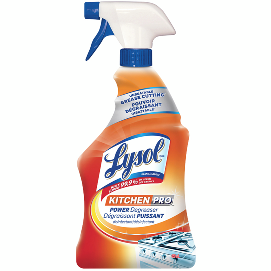 Lysol Cleaner, Kitchen Pro Power Degreaser, 650 mL