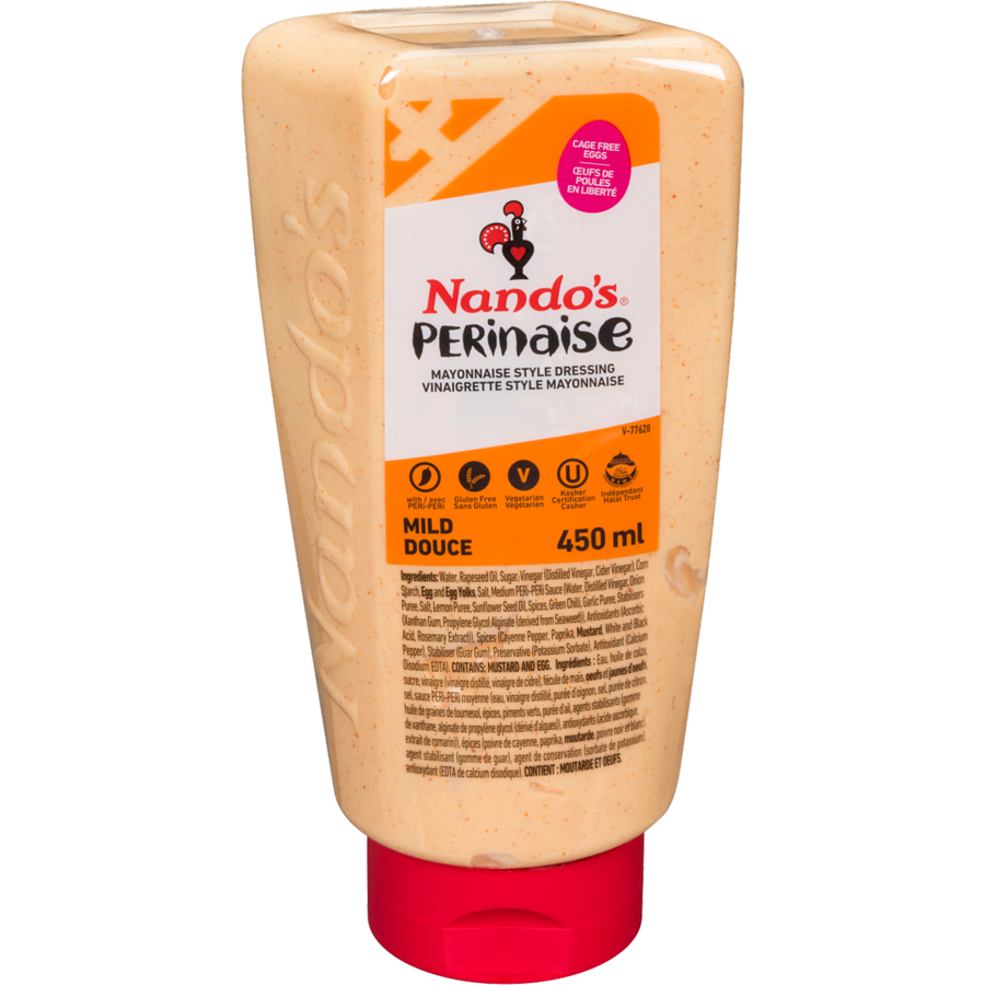 Nando's Perinaise Mayonnaise Style Dressing, Mild, 450ml