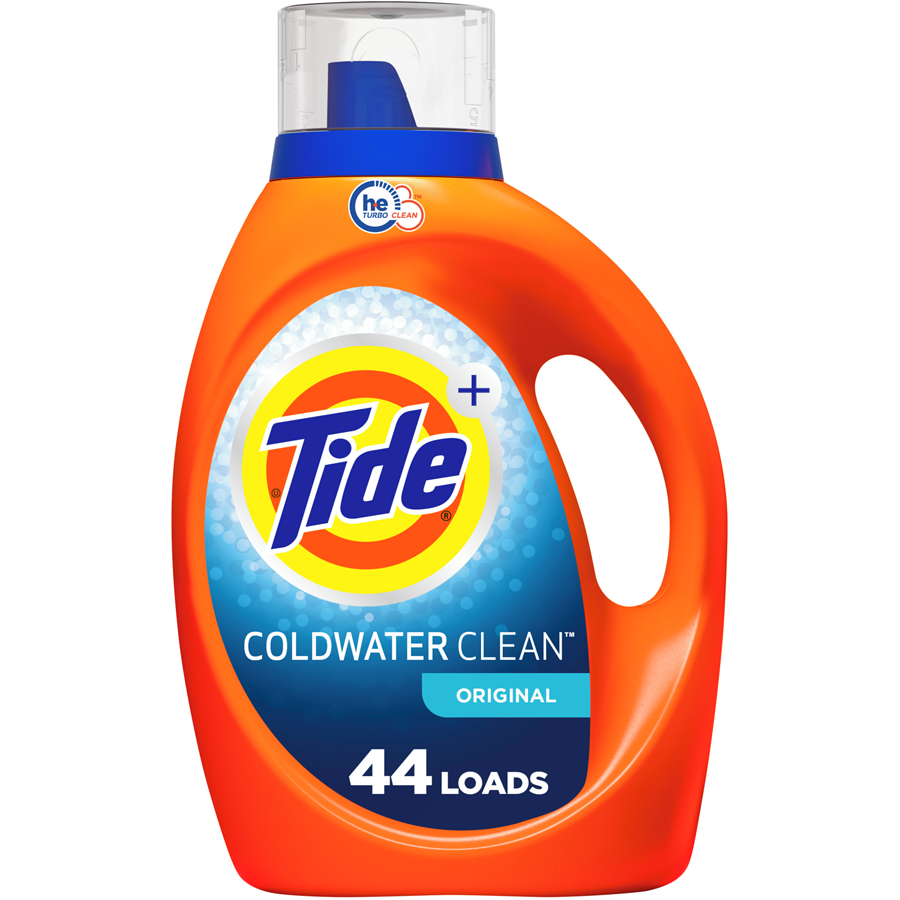Tide Laundry Detergent, Coldwater Clean, Fresh, 44 Loads, 1.86 L