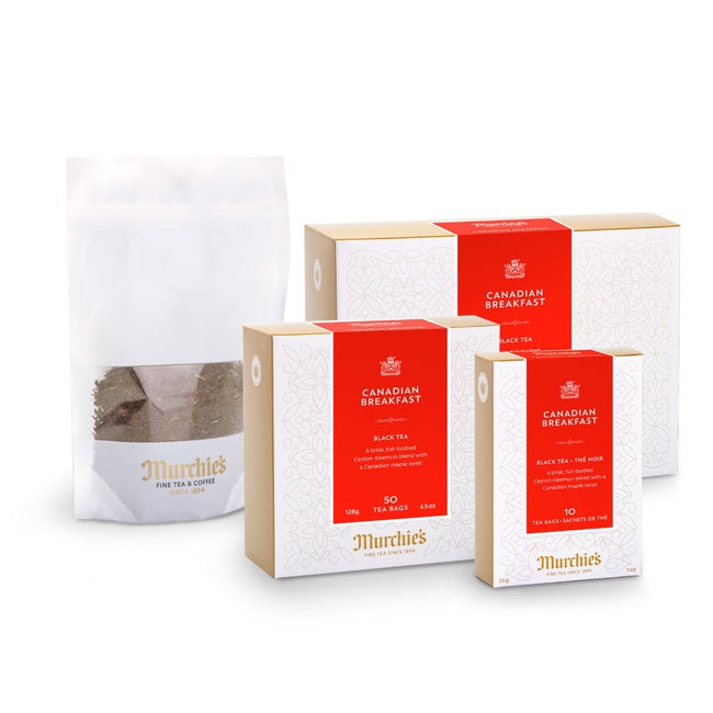 Murchies Tea, Black, Canadian Breakfast, 10 bags