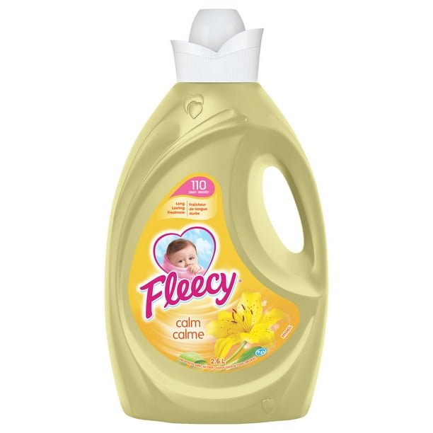 Fleecy Fabric Softener, Aromatherapy Calm , 110 Loads, 2.6 L