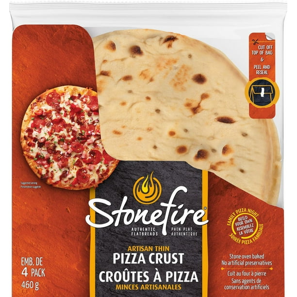 Stonefire, Pizza Crust, 8.5", 4 pack
