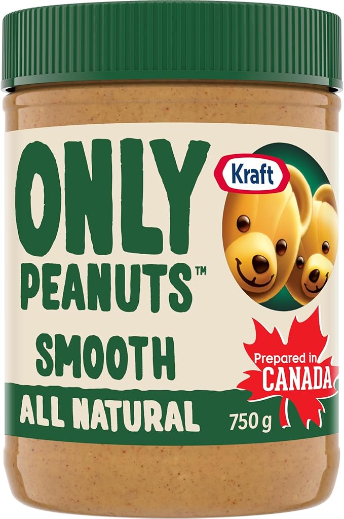 Kraft Peanut Butter, All Natural, Smooth, 750g
